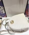 Рюкзак Gucci GG Marmont Quilted Leather Backpack White